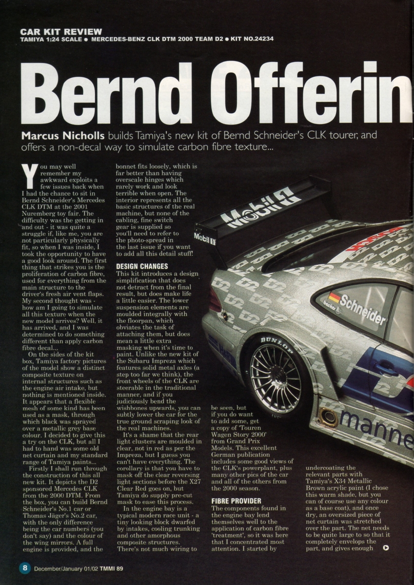 Tamiya Model Magazine 089 (2001-12)